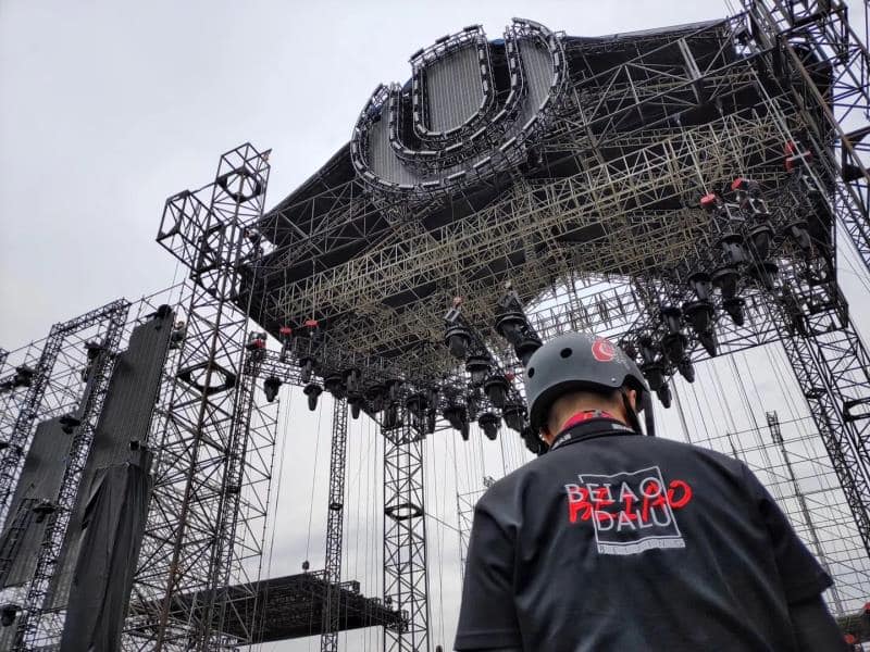 Mode V6 Electric Chain Hoist for Ultra World Tour 2018 Beijing mode v6 electric chain hoist ultra world tour 2018