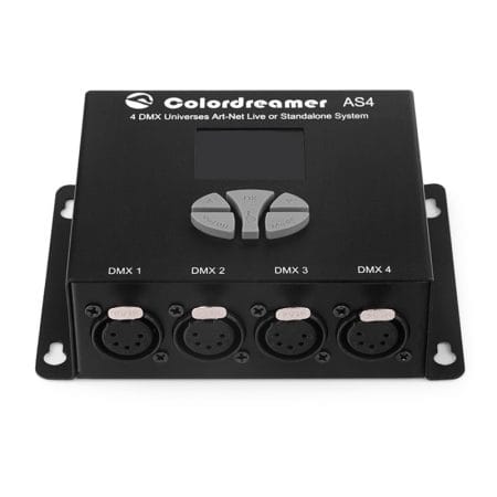 Artnet Live or SD Card Standalone Controller – Titan AS4