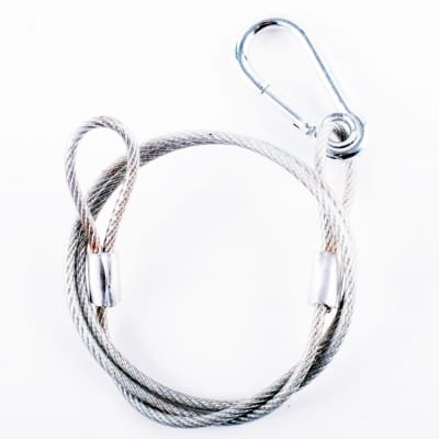 Rhino 4MM Stage Lighting Safety Cable Wire, 30Kg Load