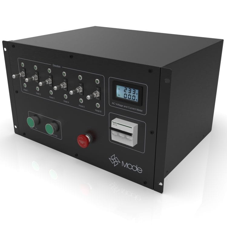 mode r6 rack mount controller 1