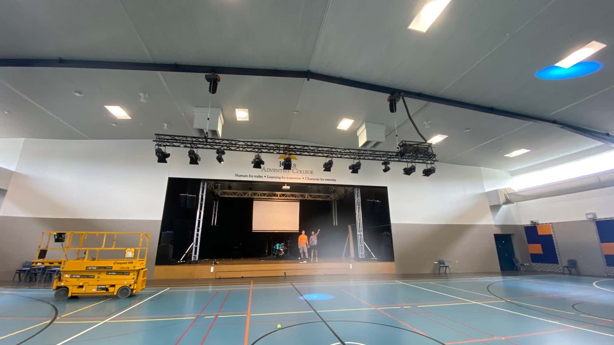 hills adventist motorized lighting truss 4 1