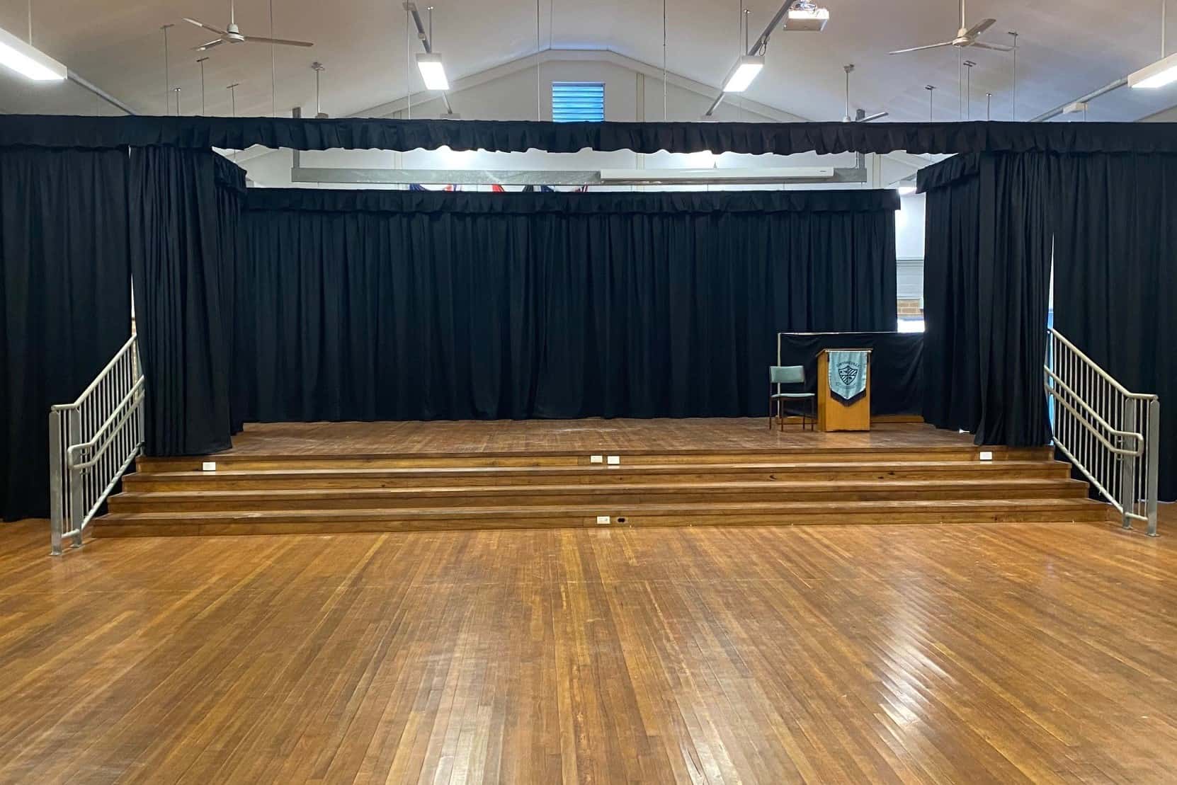 Enhancing the Gwynneville Public School Hall with a Cutting-Edge Curtain System Gwynneville Public School Curtains Thumbnail