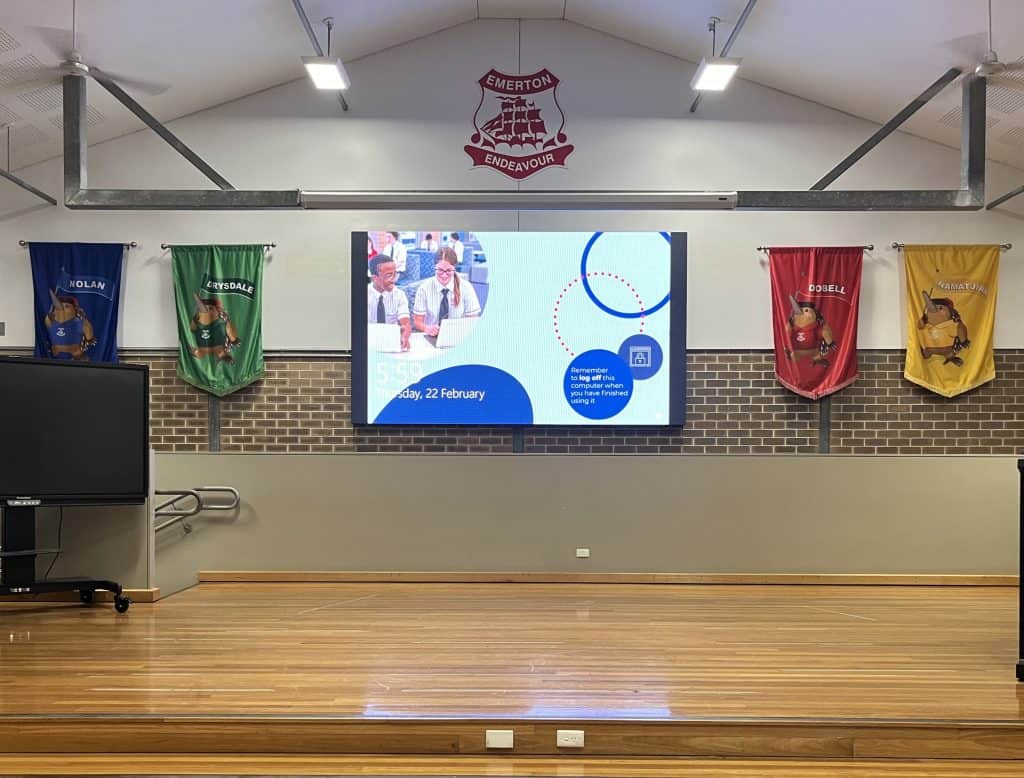 Shaping the Stage Experience at Emerton Public School: The Fusion of LED Screen and Stage Curtain Innovations Emerton Public School LED Screen